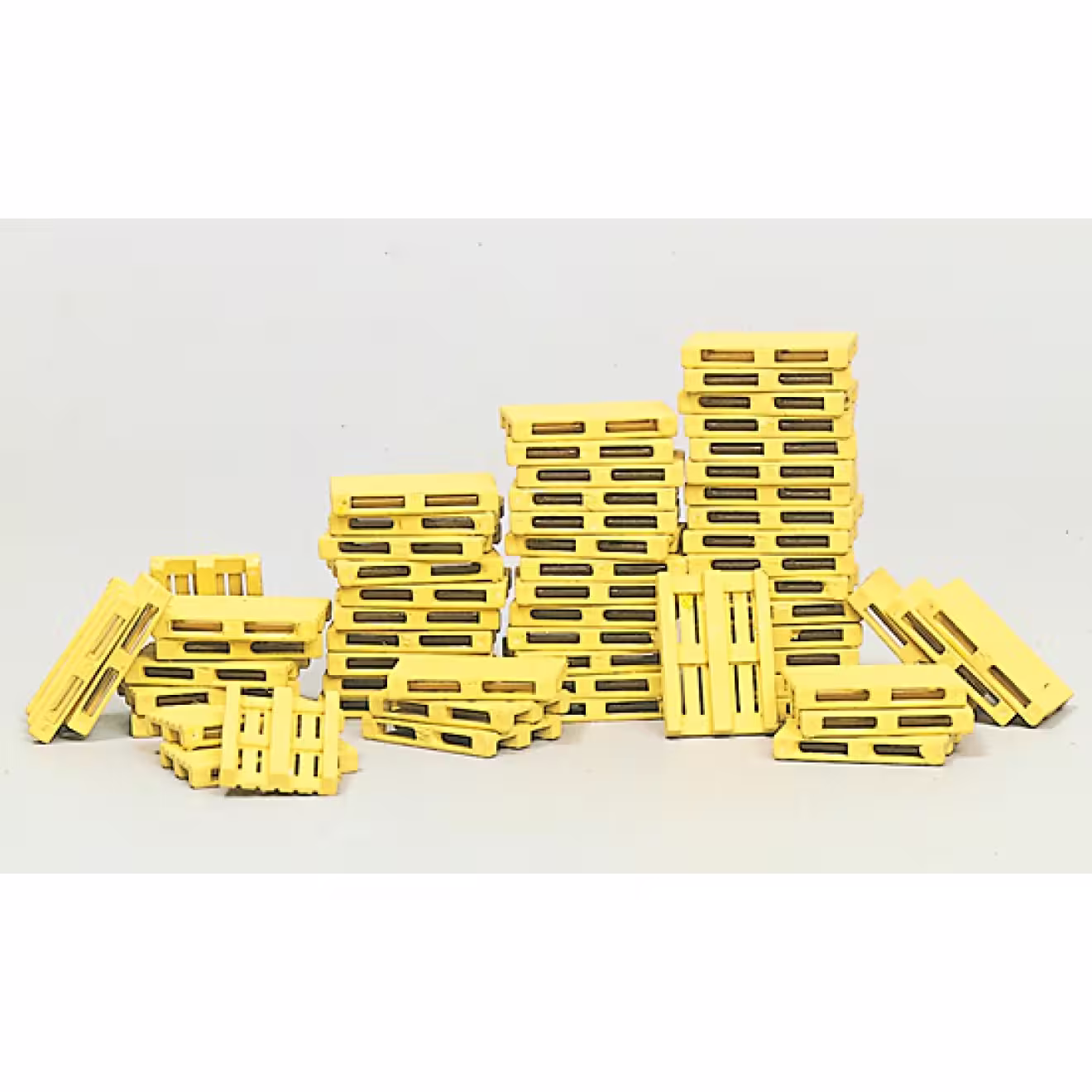Vierwegpaletten 60 Stück Bausatz Vorbild Euro-Pool-Holzflachpalette 800x1200mm Modell von Preiser 1:87 eilbote-onlineshop - Agrarfox