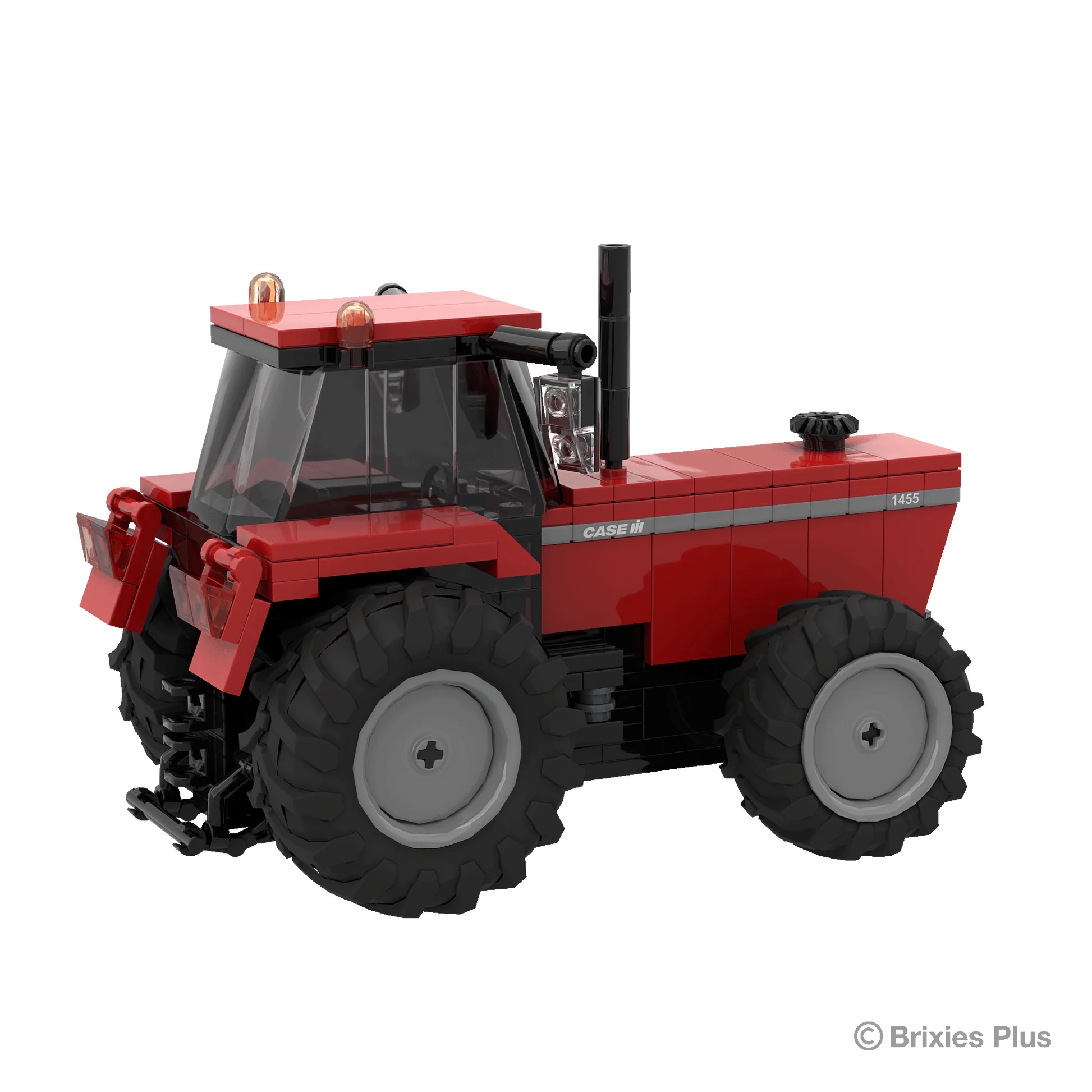 Case IH 1455 BRIXIES Plus Klemmbausteine Modell von Brixies Plus 1:32