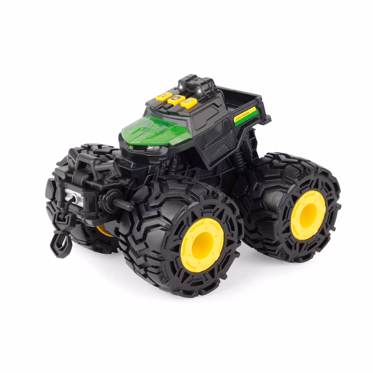 John Deere Licht und Sound Gator vom Modellhersteller Britains und aus der Serie John Deere Monster Treads. Er ist ideal Spielen für Kinder ab 3 Jahren. Inkl. 3 x LR44 Batterien-1
