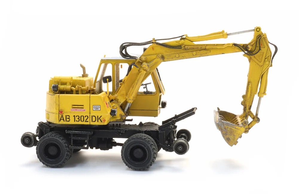 Atlas 1302 DKZW Zweiwegebagger Modell von Artitec 1:87