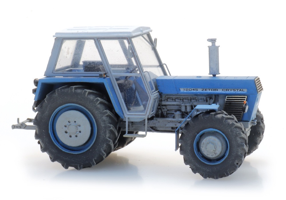 Zetor 12045 Traktor blau Modell von  