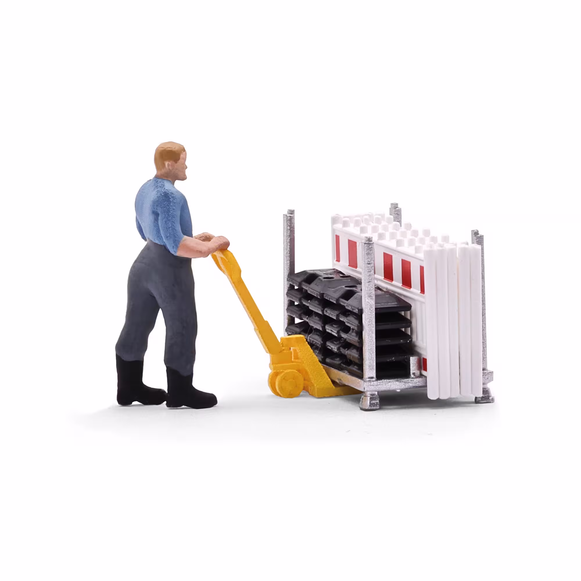 MA76402-1 Artikelname: Action Set: Schrankenzaun-Transport Originalhersteller:  von Busch im Maßstab: 1:87 Hersteller-Nr: 79897