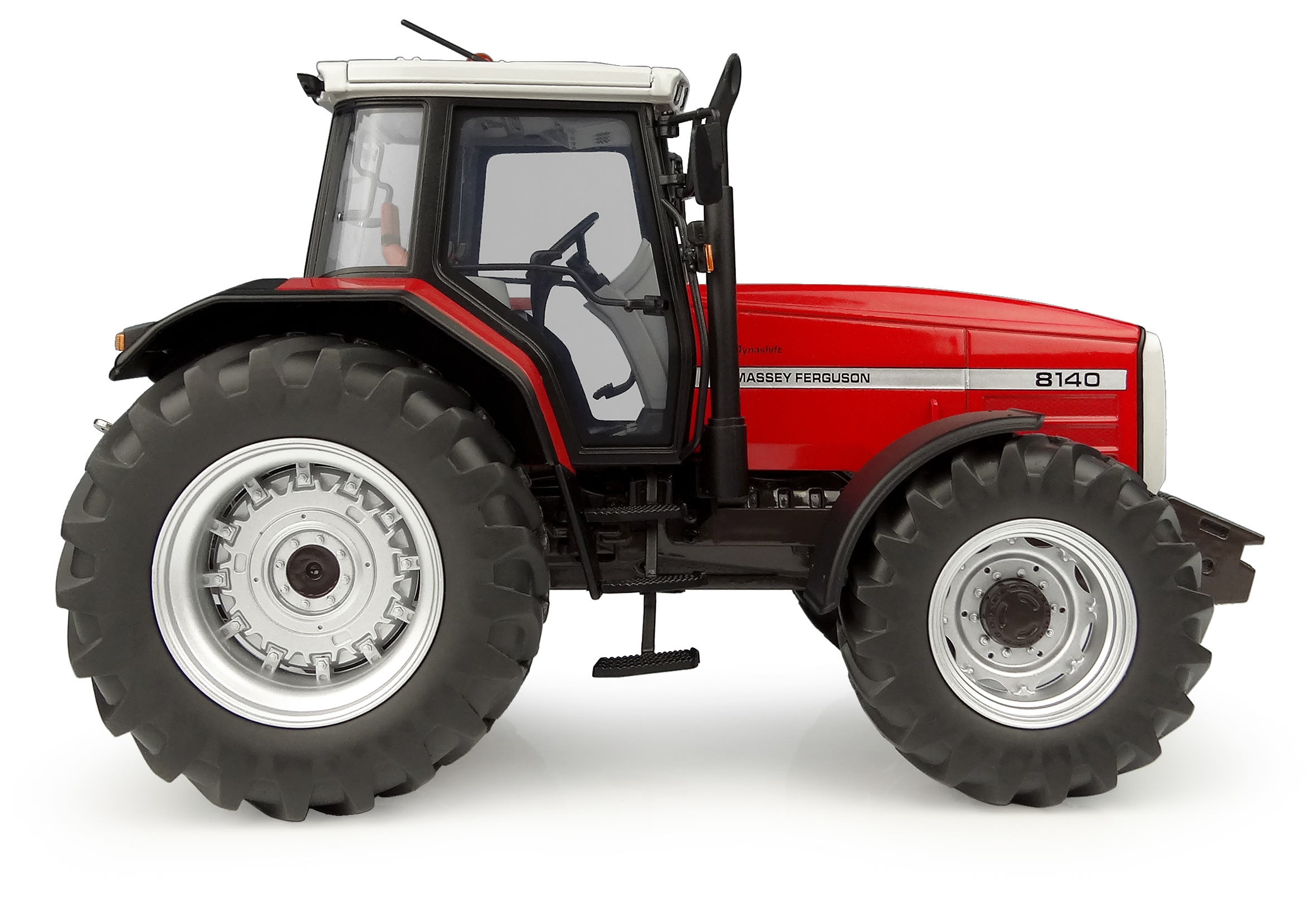 Massey Ferguson 8140 Dynashift mit Frontgewicht Modell von Universal Hobbies 1:32