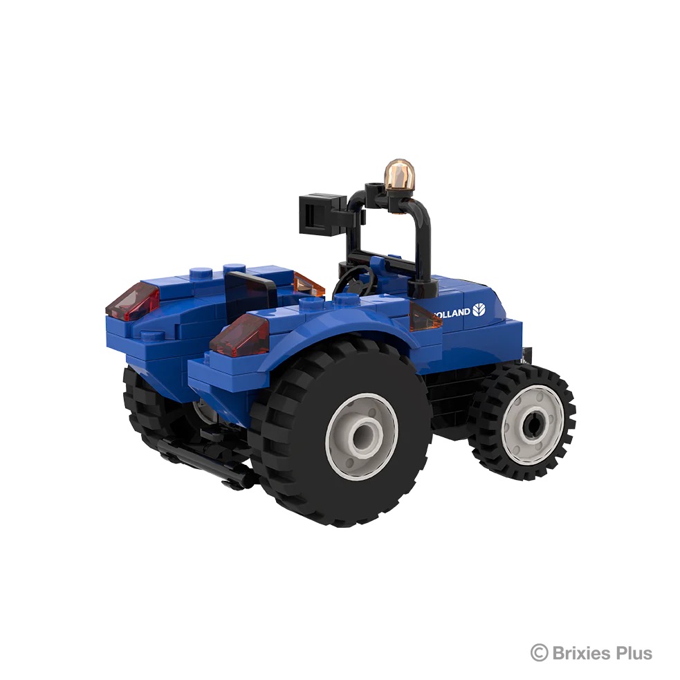 New Holland T3F BRIXIES Plus Klemmbausteine Modell von Brixies Plus 1:32