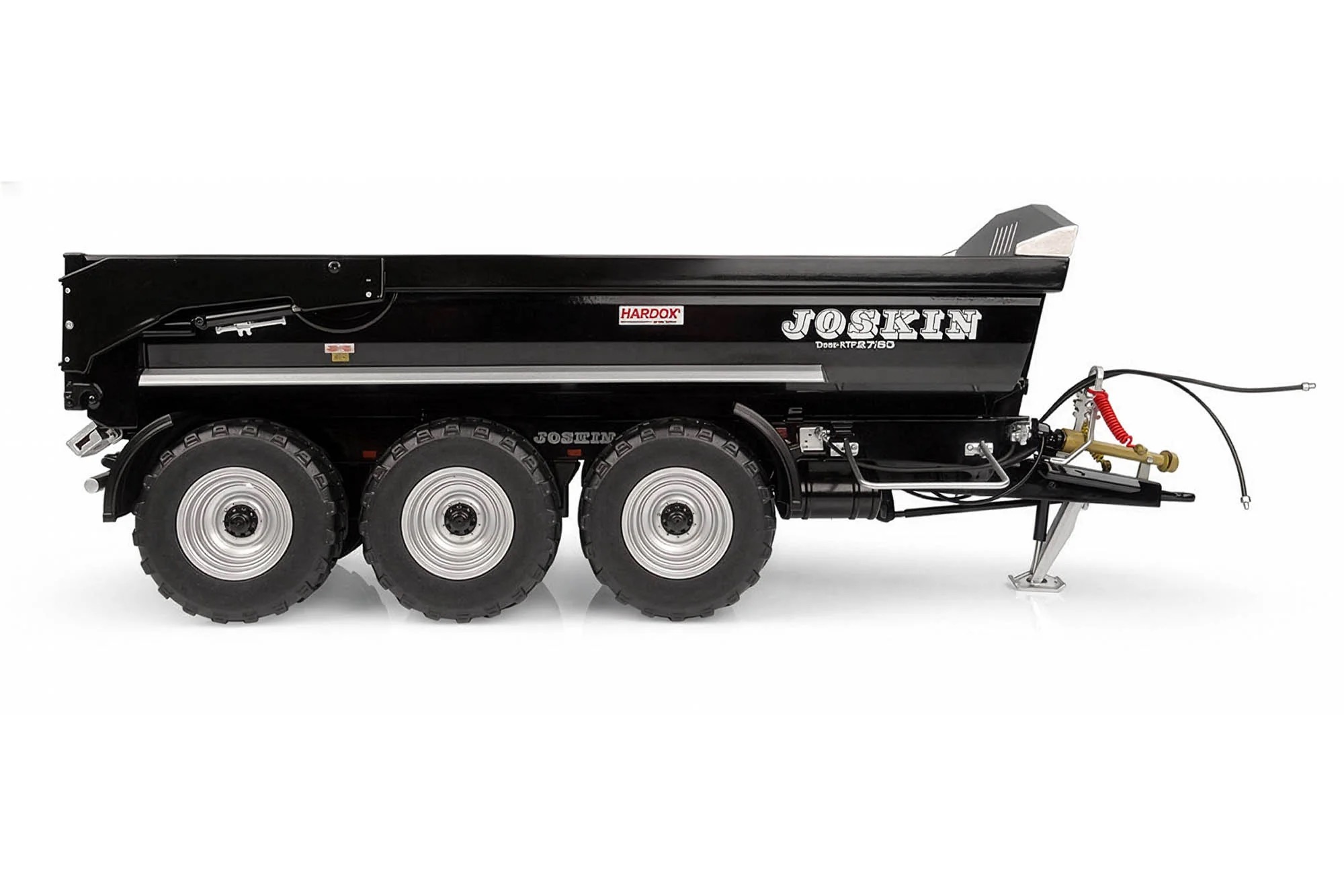 Joskin Trans-KTP27/65 Schwarz Modell von Universal Hobbies 1:32