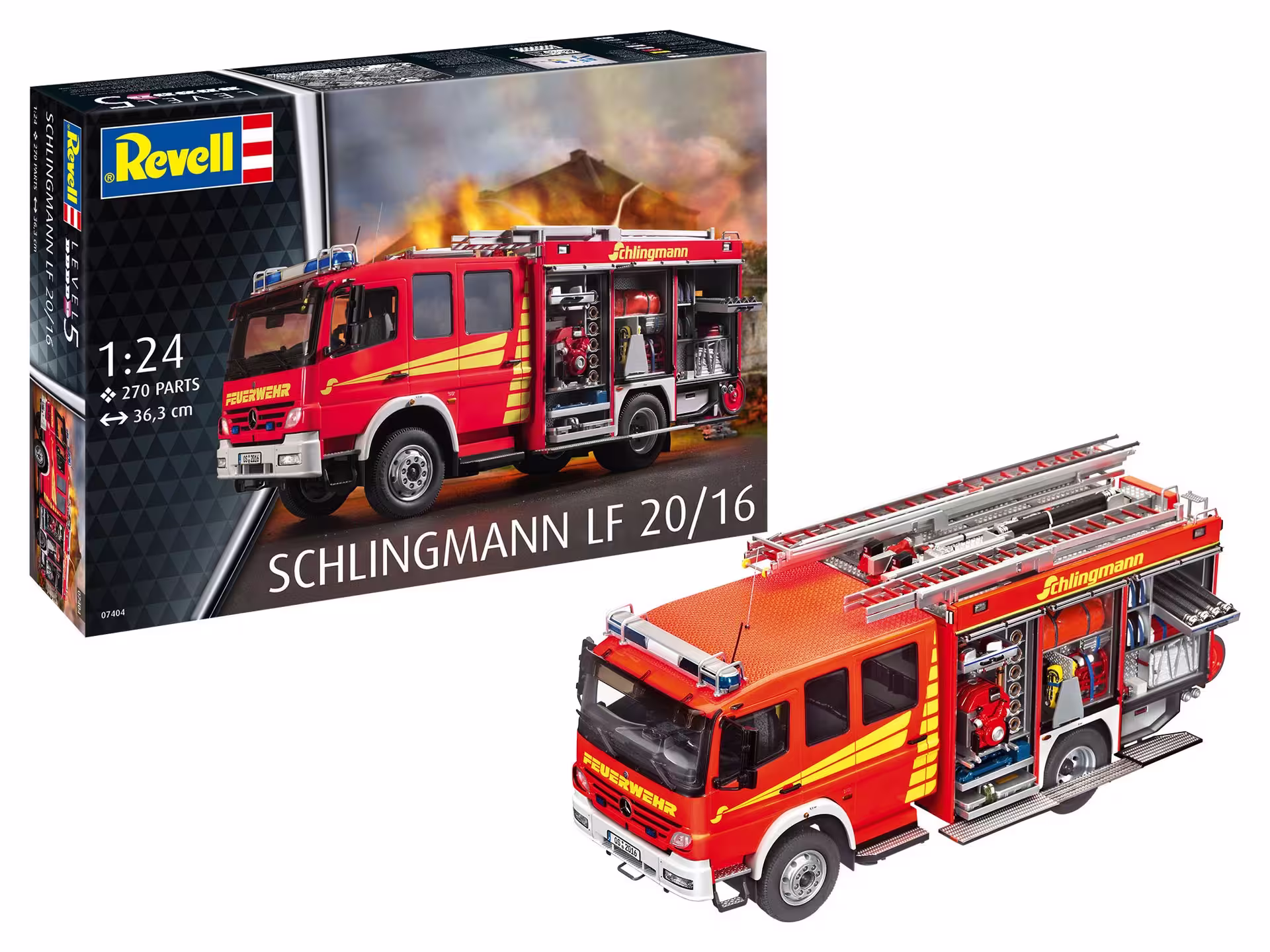 Schlingmann LF 20-16 Modell von Revell 1:24 eilbote-onlineshop - Agrarfox