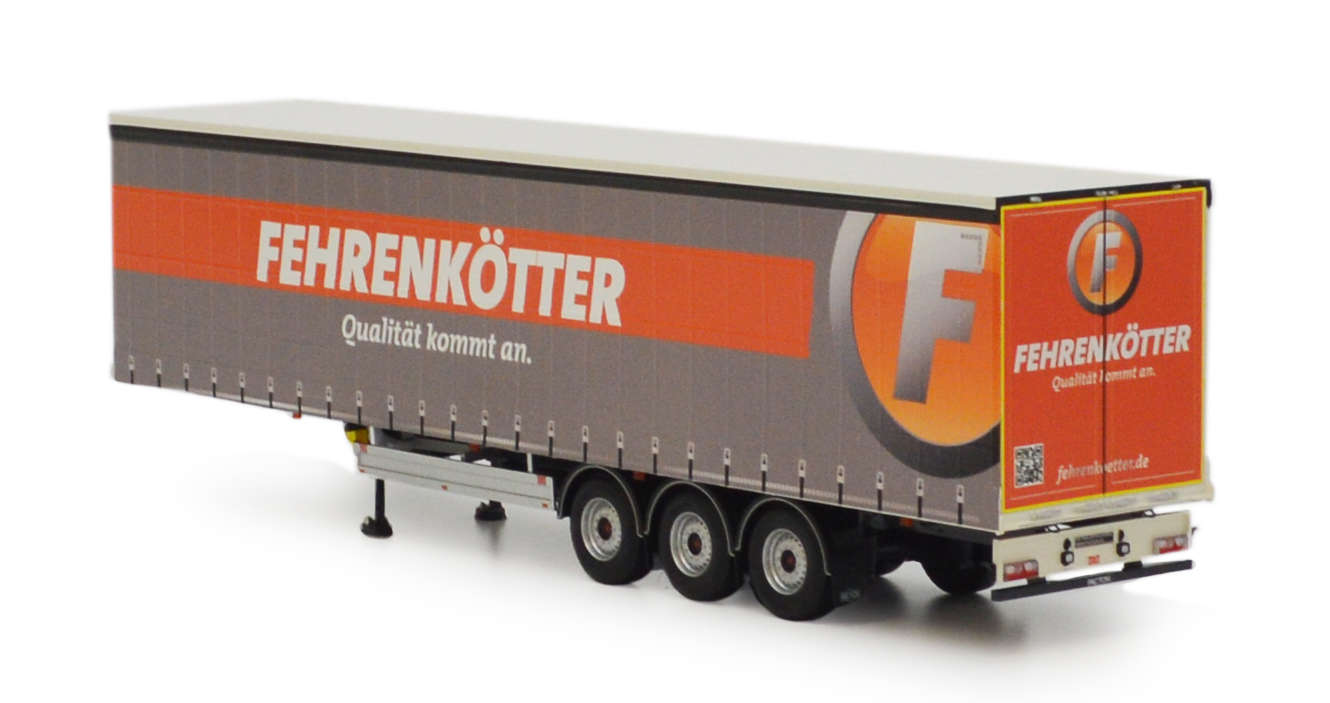Pacton Schiebeplanenauflieger Fehrenkötter Design Modell von MarGe Models 1:32