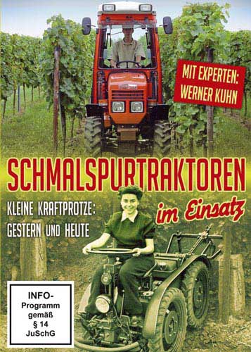 Schmalspurtraktoren im Einsatz