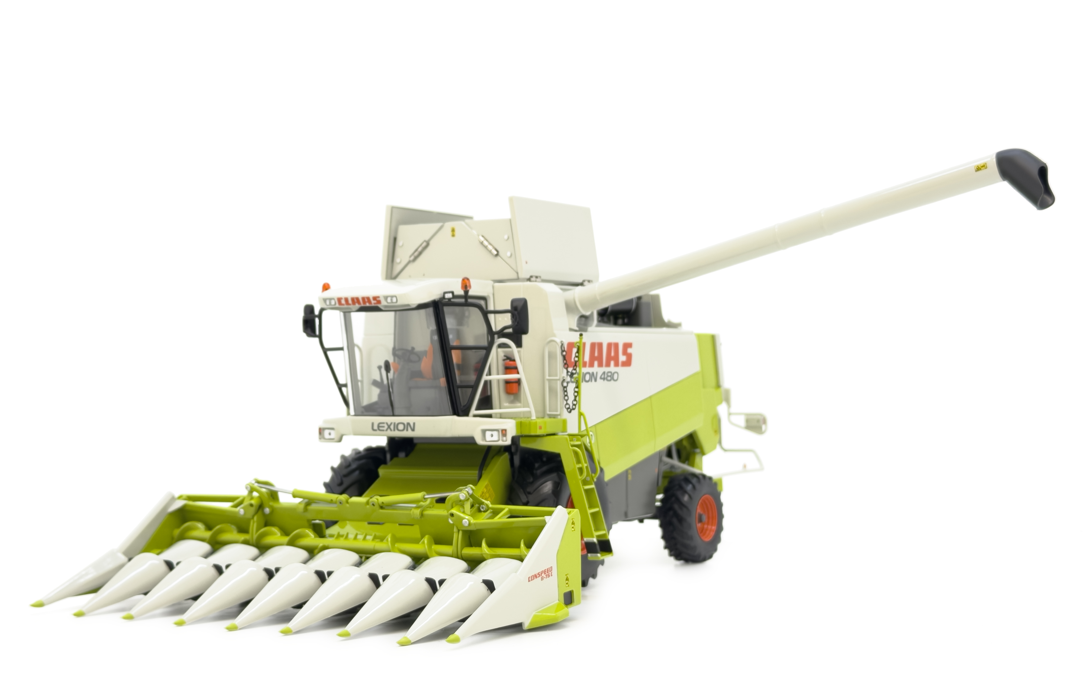 MA76999-1 Artikelname: Claas Lexion 480 mit Conspeed 8-75C Originalhersteller: Claas von MarGe Models im Maßstab: 1:32 Hersteller-Nr: 2504