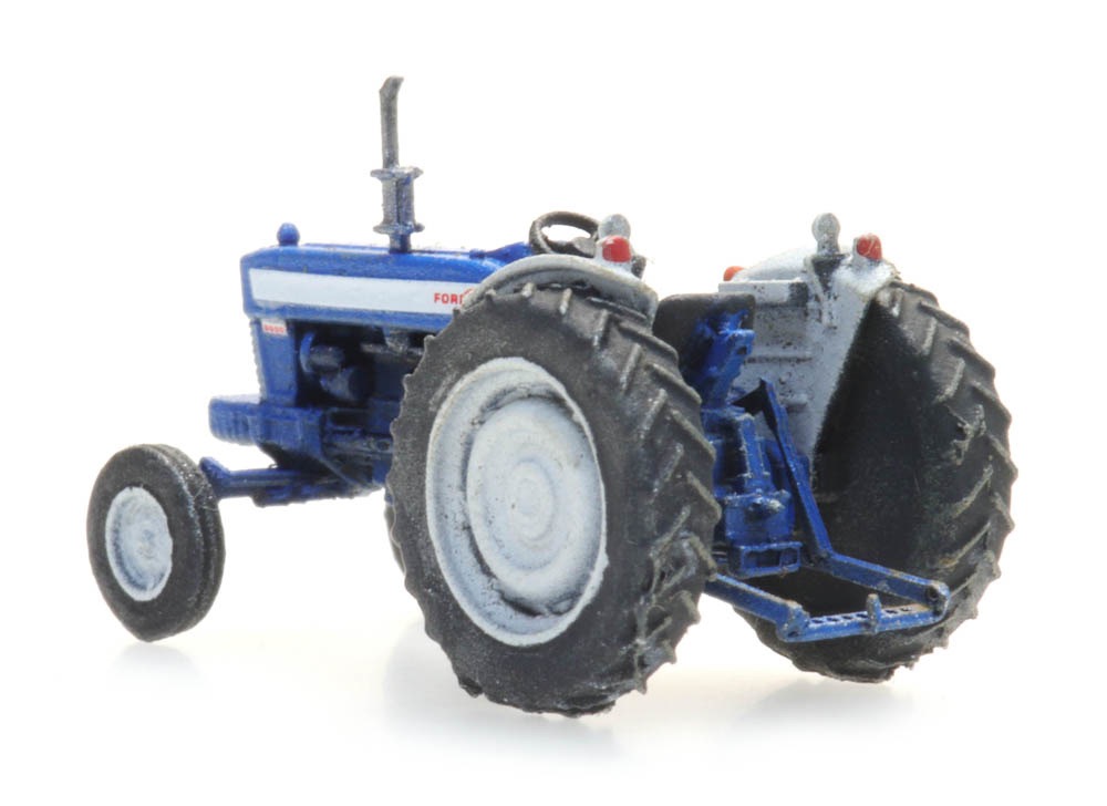Ford 5000 Traktor blau Modell von Artitec 1:160