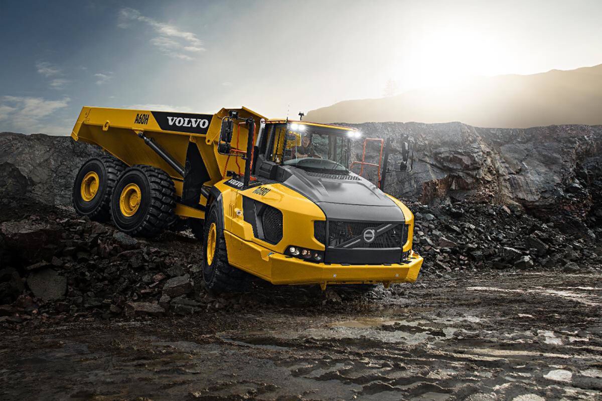 Volvo A60H Modell von WSI Models 1:50