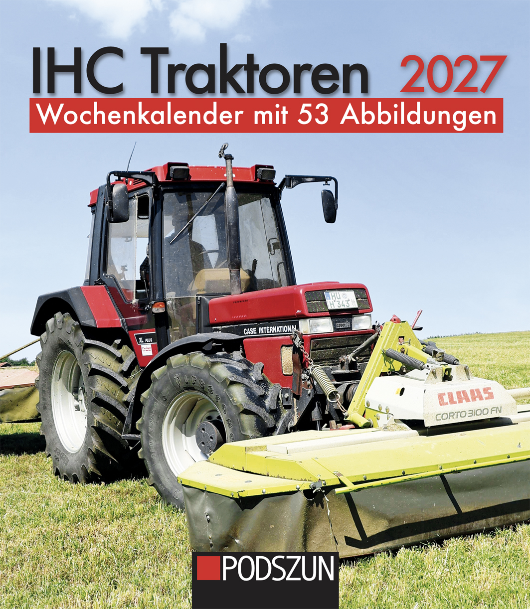 DA76942-1 Artikelname: IHC Traktoren Wochenkalender 2027 Originalhersteller: Ihc Hersteller-Nr: 1213
