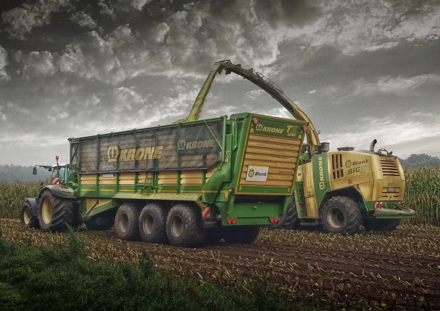 Poster Krone BigX 700 Blunk eilbote-onlineshop - Agrarfox