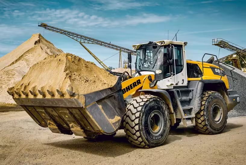 Radlader L580 Puzzle 200 Teile Liebherr eilbote-onlineshop - Agrarfox