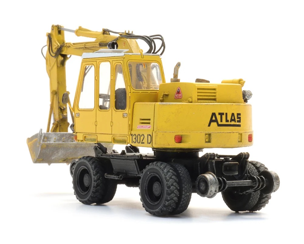 Atlas 1302 DKZW Zweiwegebagger Modell von Artitec 1:87