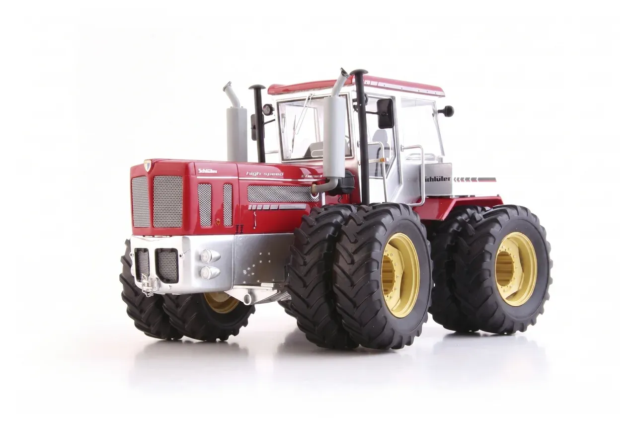 Schlüter Profi Trac 5000 TVL mit Zwillingsbereifung Limited Edition Modell von agrarfox models 1:32