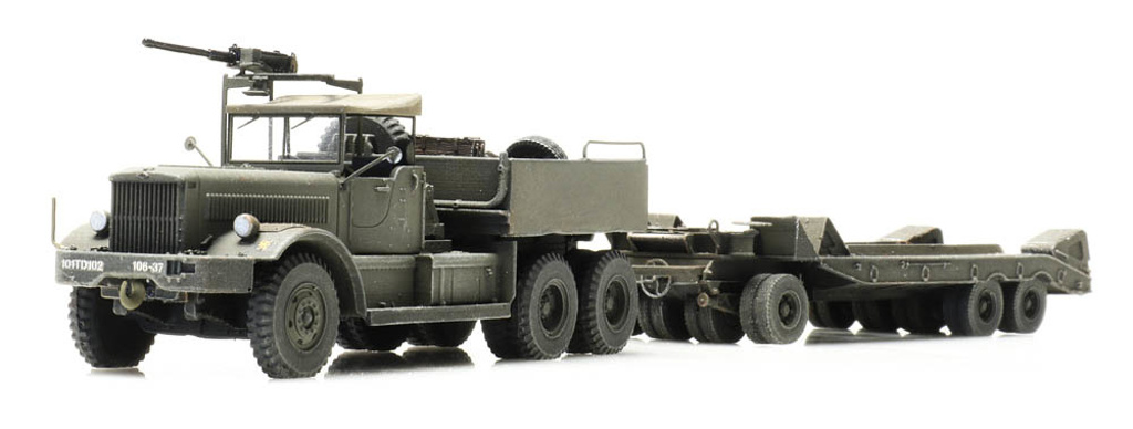 M19 Diamond T mit Anhänger Modell von Artitec 1:87
