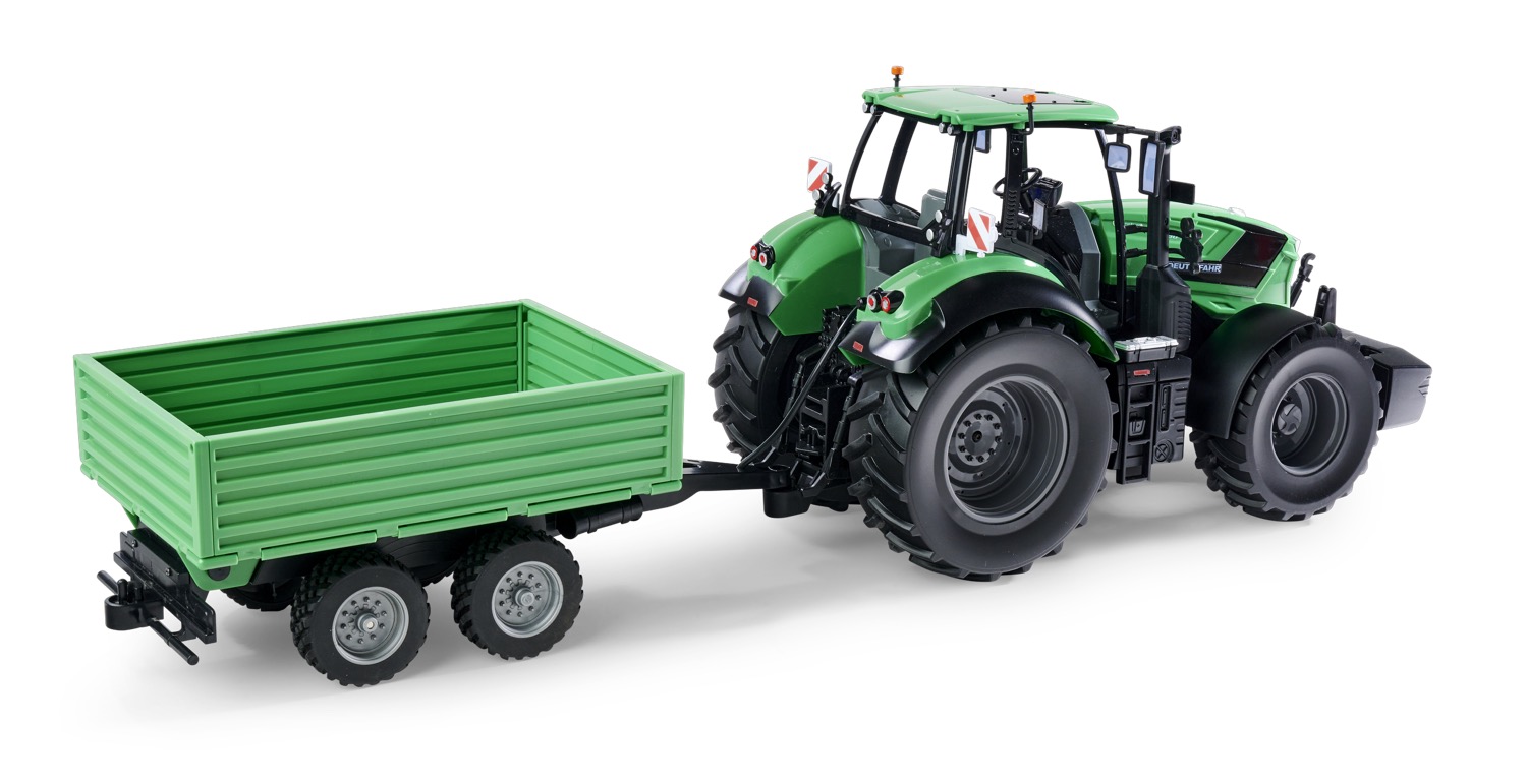 RC Traktor Deutz-Fahr 8280 TTV mit Anhänger