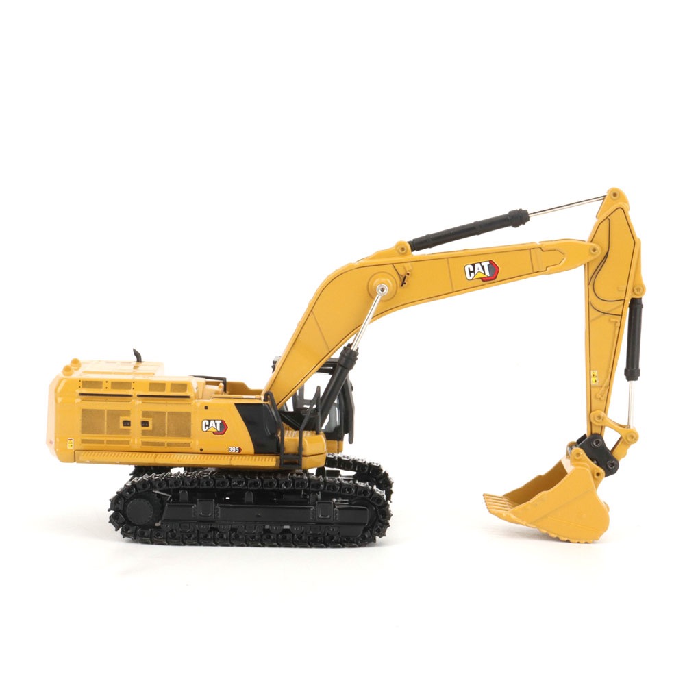 Cat 395 Bagger mit Metallketten Modell von DieCast Masters 1:87