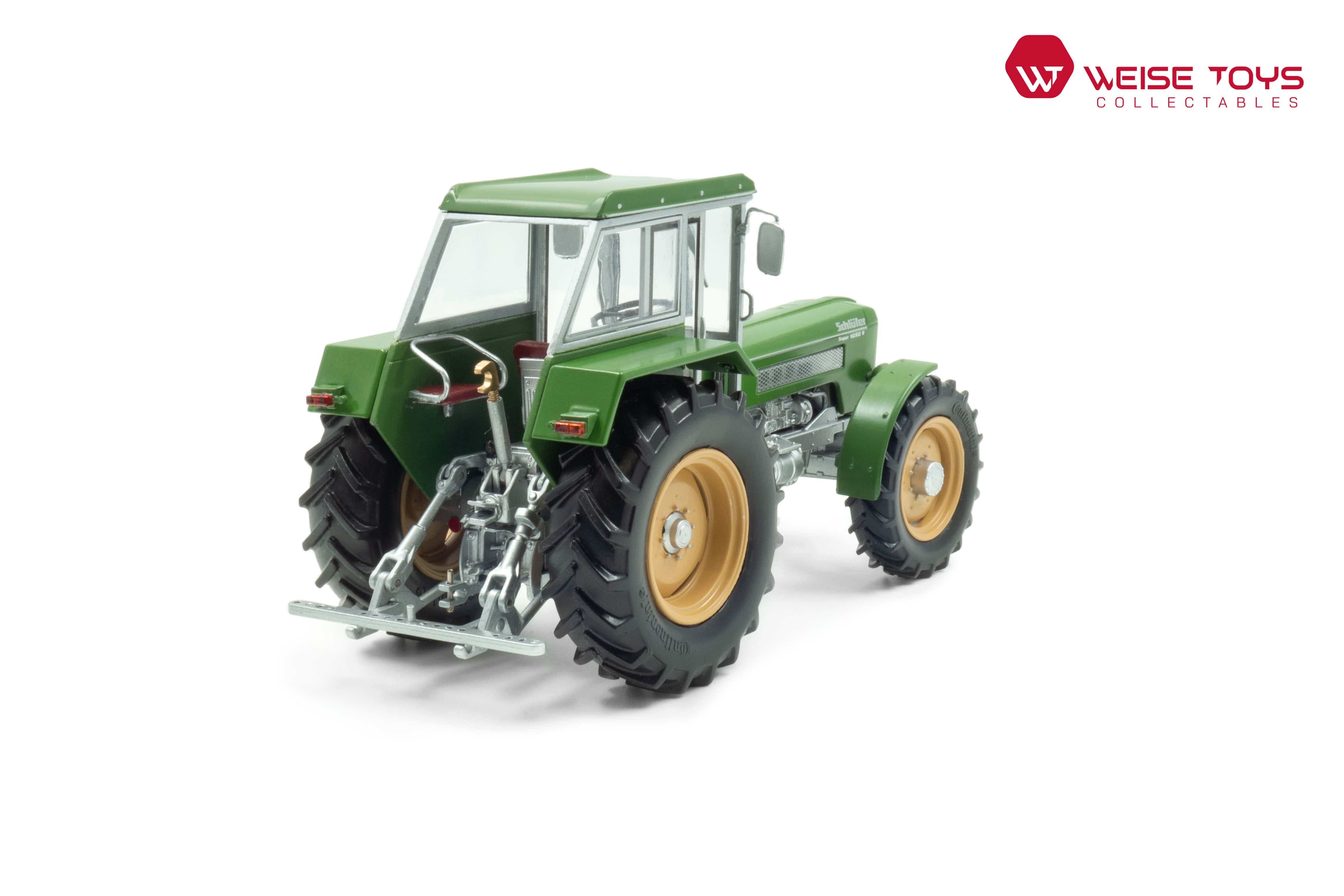 Schlüter Super 1050 V mit Kabine grün Modell von Weise-Toys 1:32