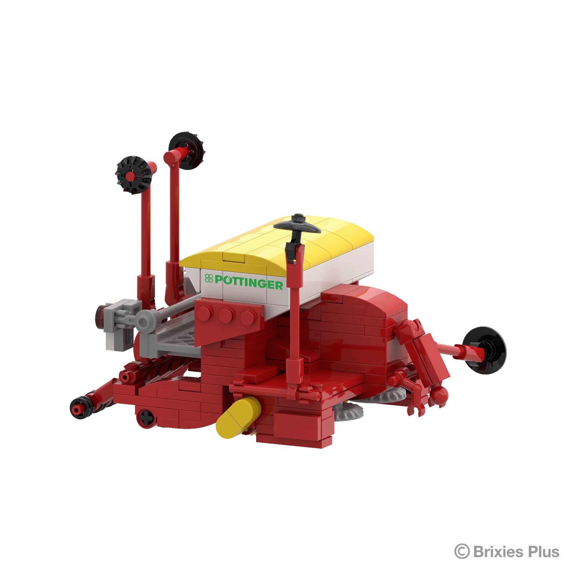BRIXIES Plus Pöttinger Vitasem M Modell von Brixies Plus 1:32