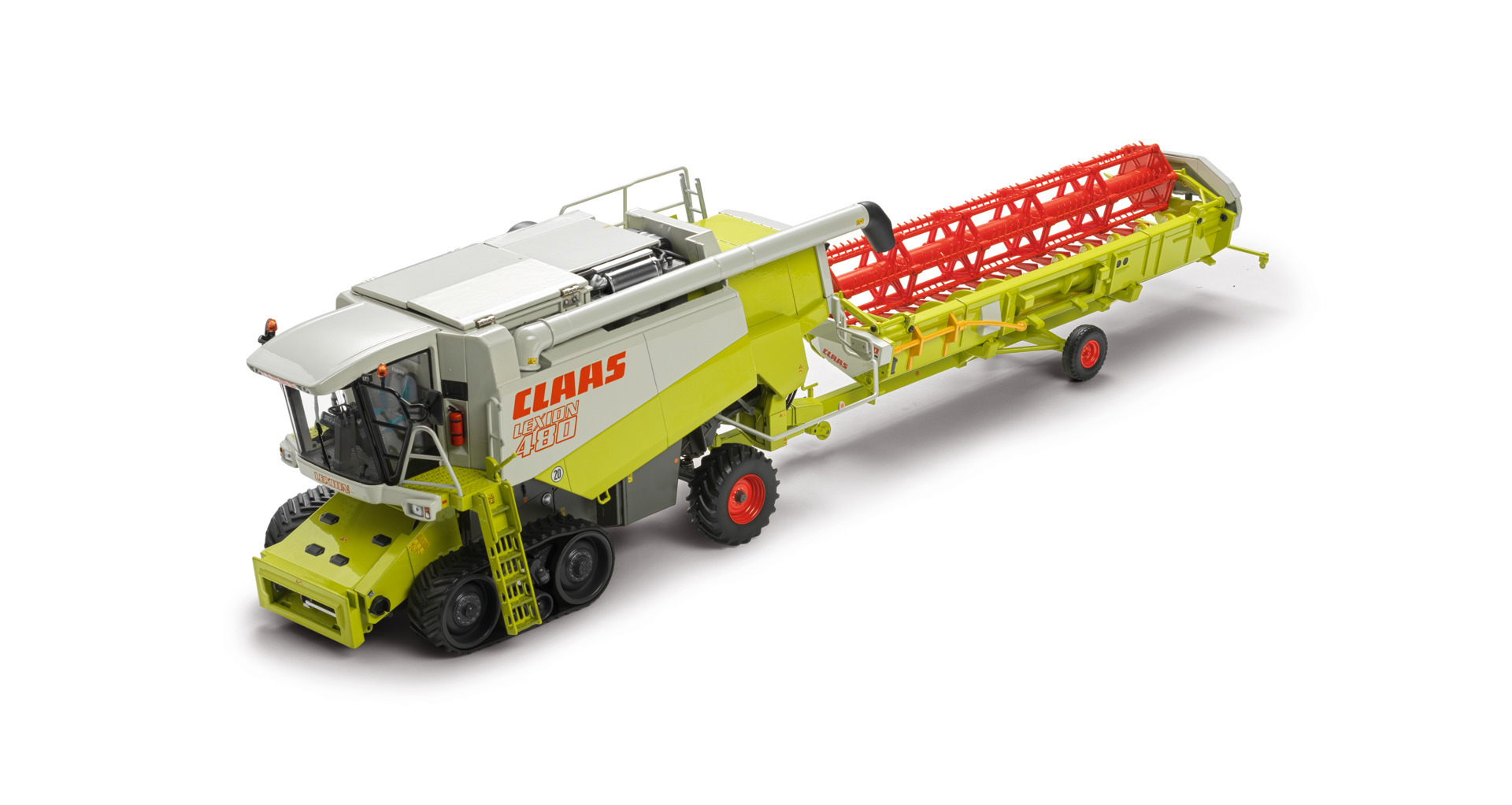 Claas Lexion 480 TT+C750 Modell von MarGe Models 1:32