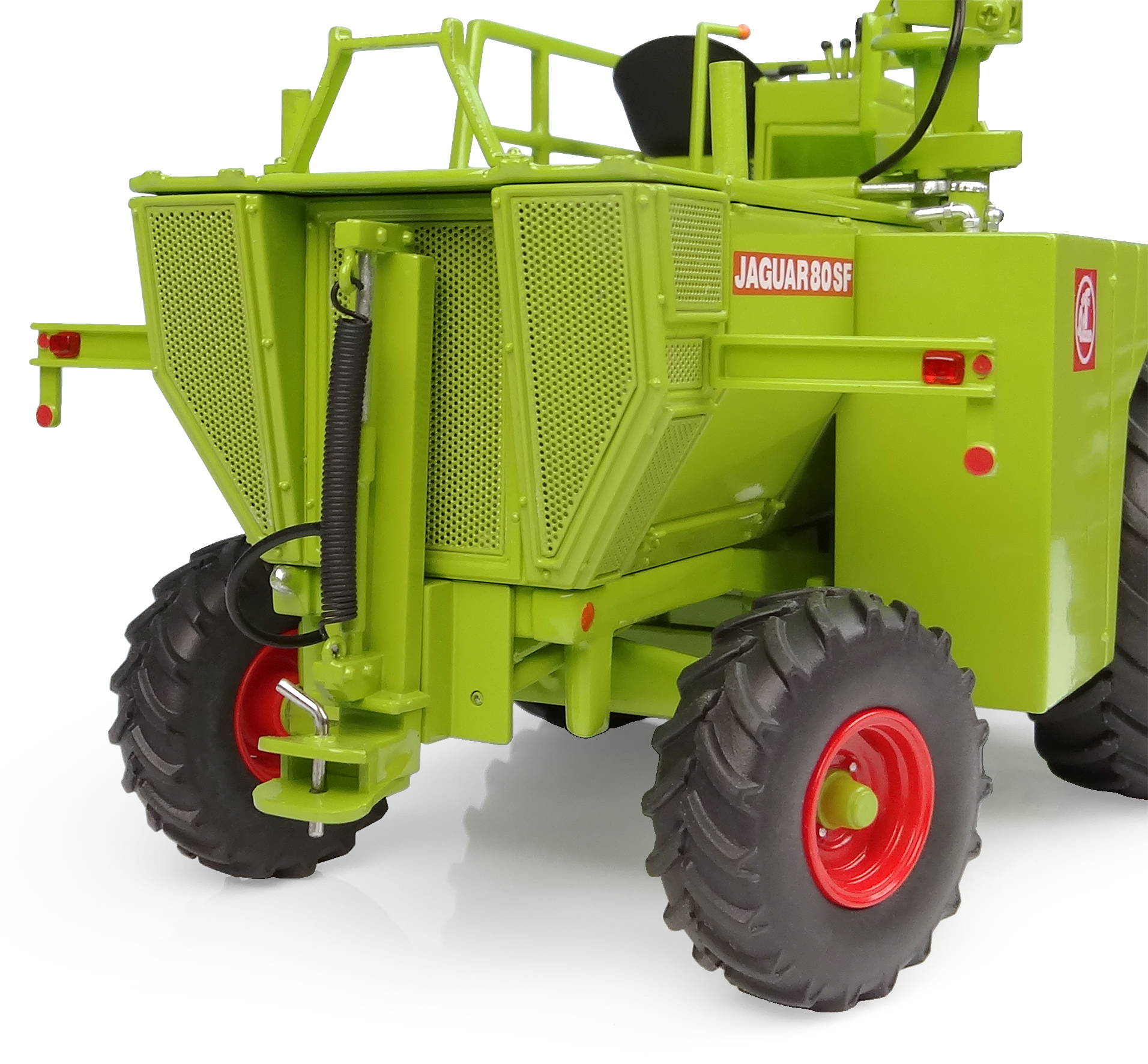 Claas Jaguar 80 SF ohne Kabine mit Maispflücker Modell von Universal Hobbies 1:32