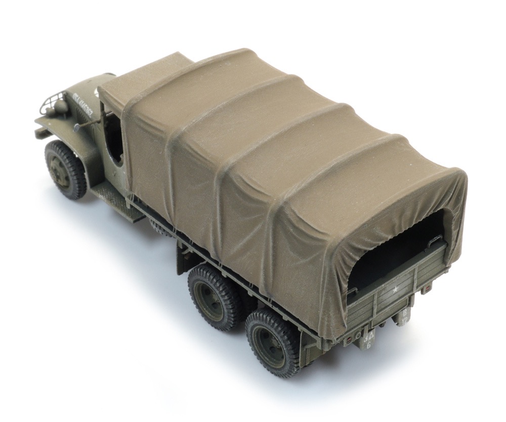 US GMC CCKW-353 US Army Cargo mit Dach Modell von Artitec 1:87