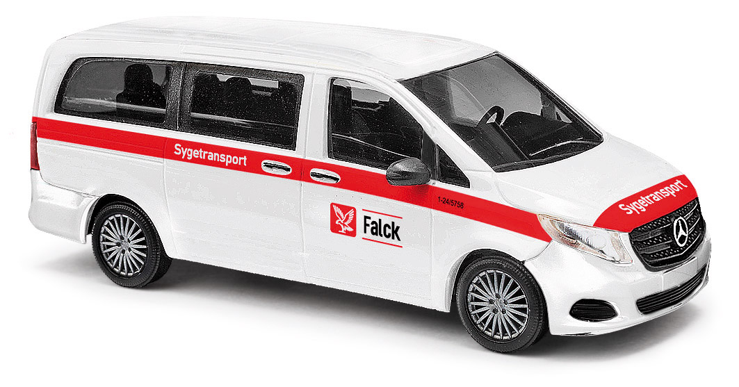 Mercedes V-Klasse Falck Modell von Busch 1:87