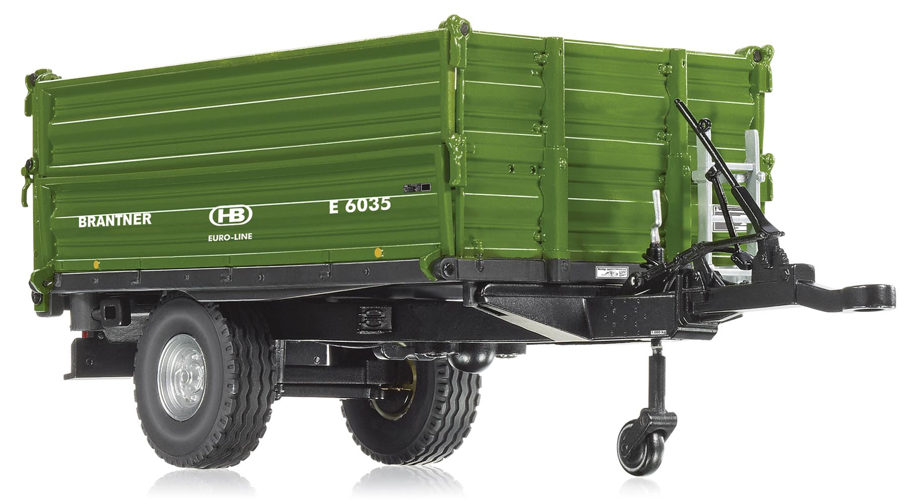 Brantner E 6035 Einachs-Dreiseitenkipper Modell von Wiking 1:32