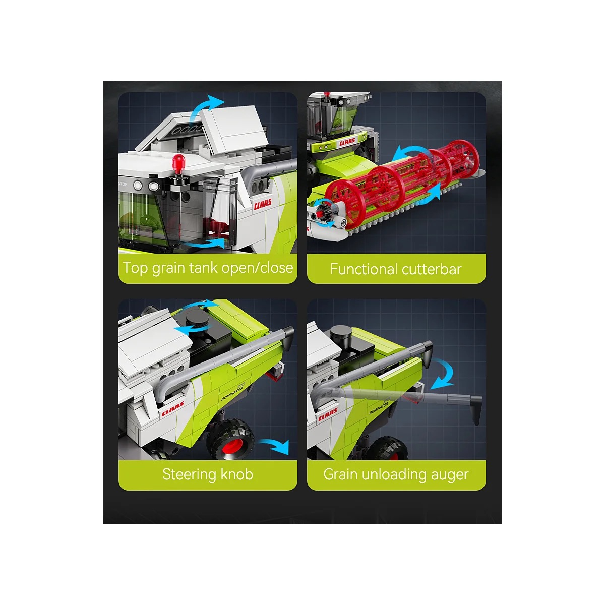 CaDA Claas Dominator 370
