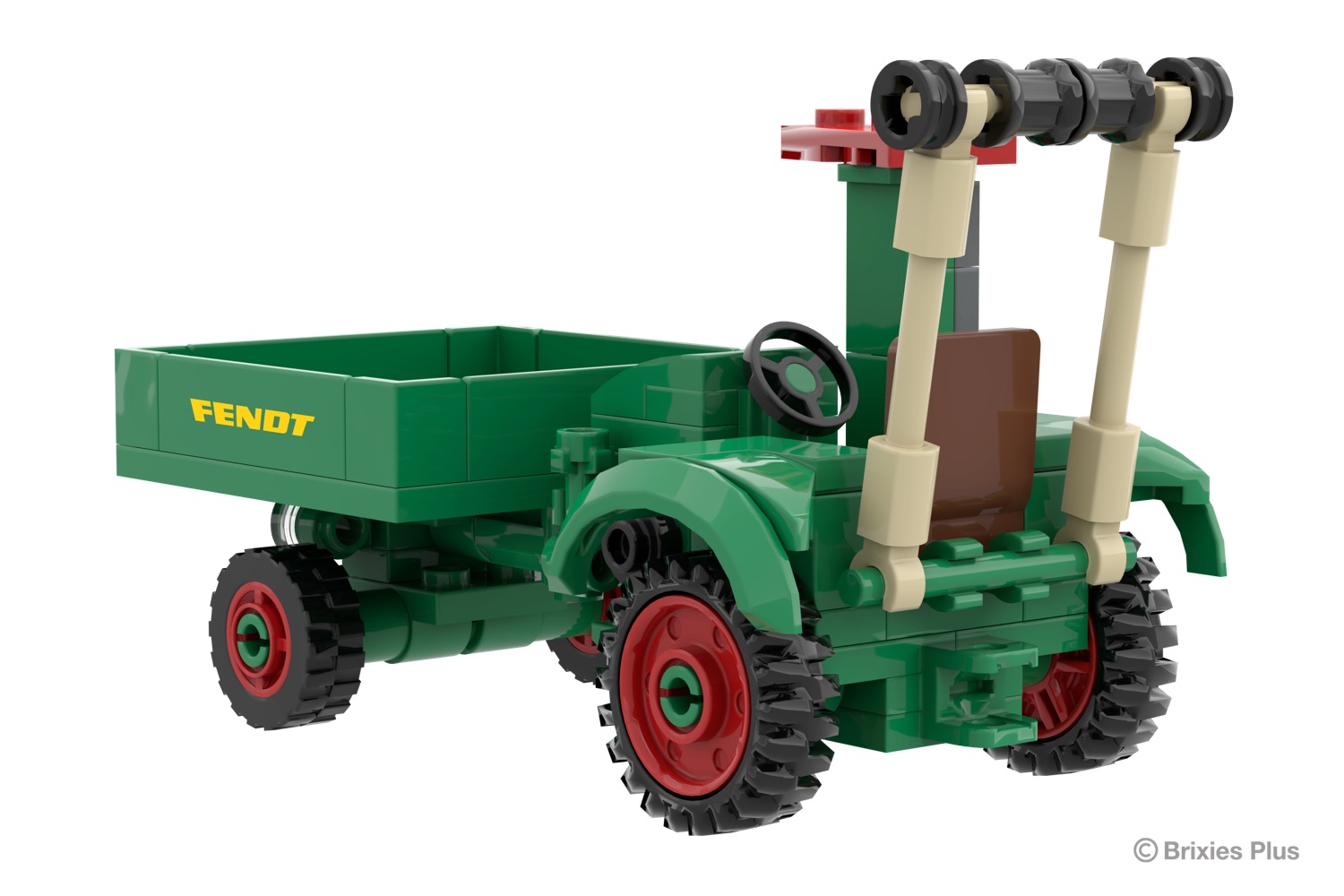 Fendt GT + Zubehör Classic Club Collection Brixies Plus Klemmbausteine