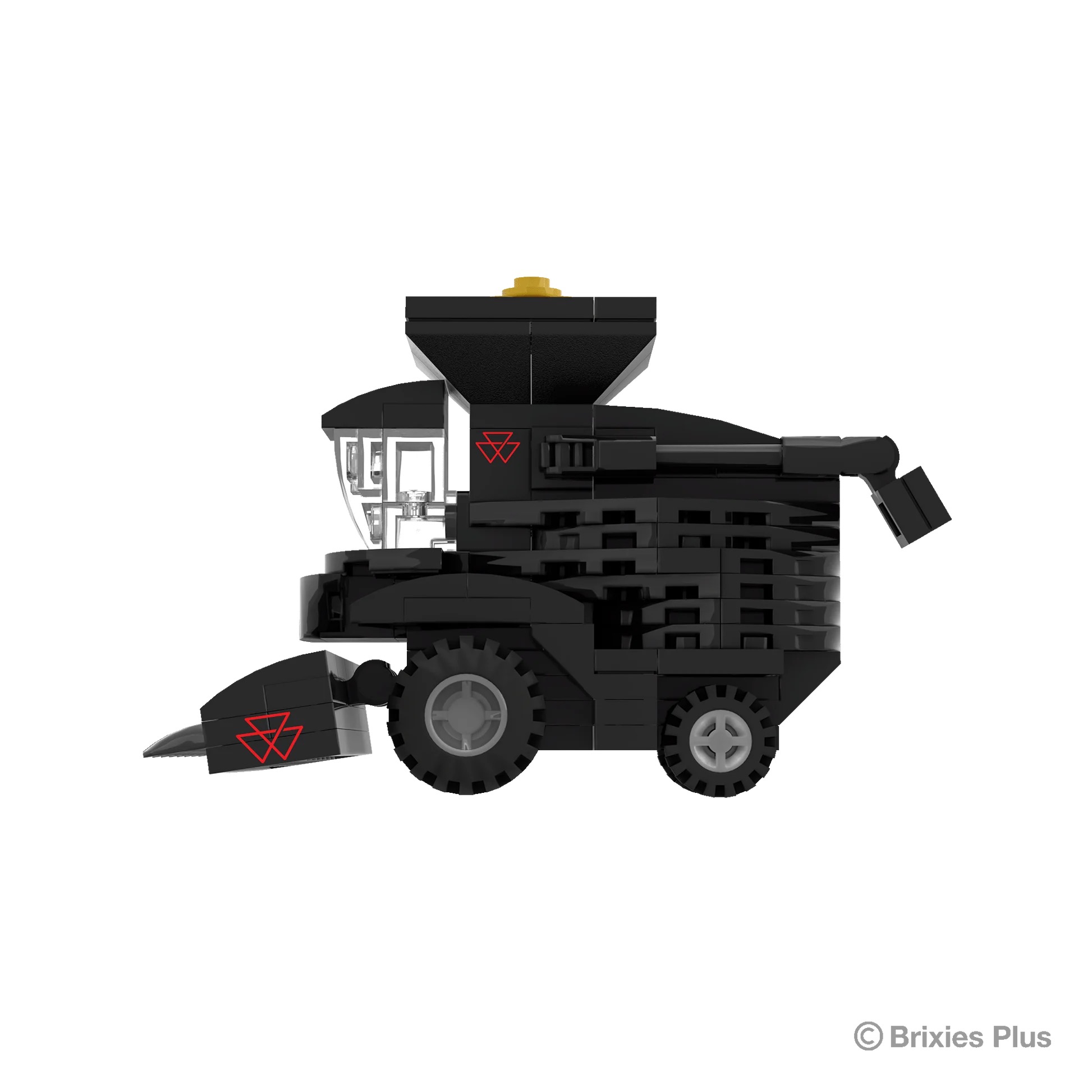 BRIXIES Plus Massey Ferguson Mähdrescher mini Modell von Brixies Plus 1:32
