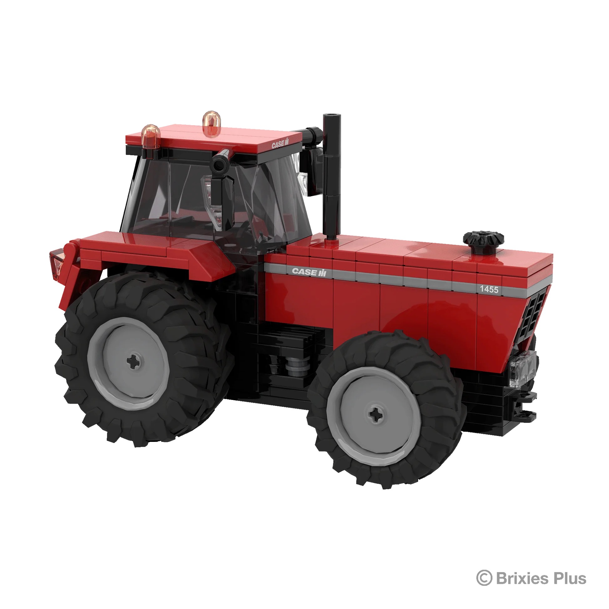 Case IH 1455 BRIXIES Plus Klemmbausteine Modell von Brixies Plus 1:32