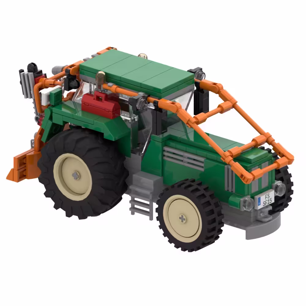 Schlüter SUPER 1500 TVL Traktor Modell 1:32 Forst Edition Modell von MunichBricks 1:32 eilbote-onlineshop - Agrarfox