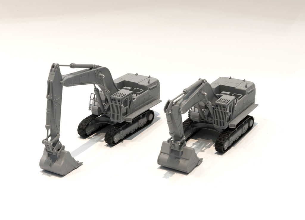 CAT 395 Next Generation Hydraulik Bagger Mass Excavator Version Modell von DieCast Masters 1:87