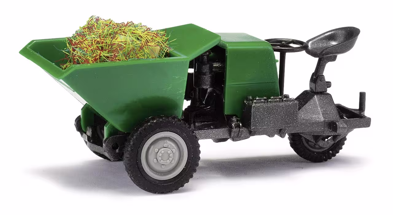 Dumper Picco 1 mit Heuballen grün Modell von Mehlhose 1:87 eilbote-onlineshop - Agrarfox