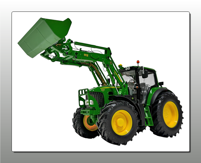 MA76906-1 Artikelname: John Deere 6930 Premium mit Frontlader Lim. Edt. Originalhersteller: John Deere Modelltyp: 6930 von Wiking im Maßstab: 1:32