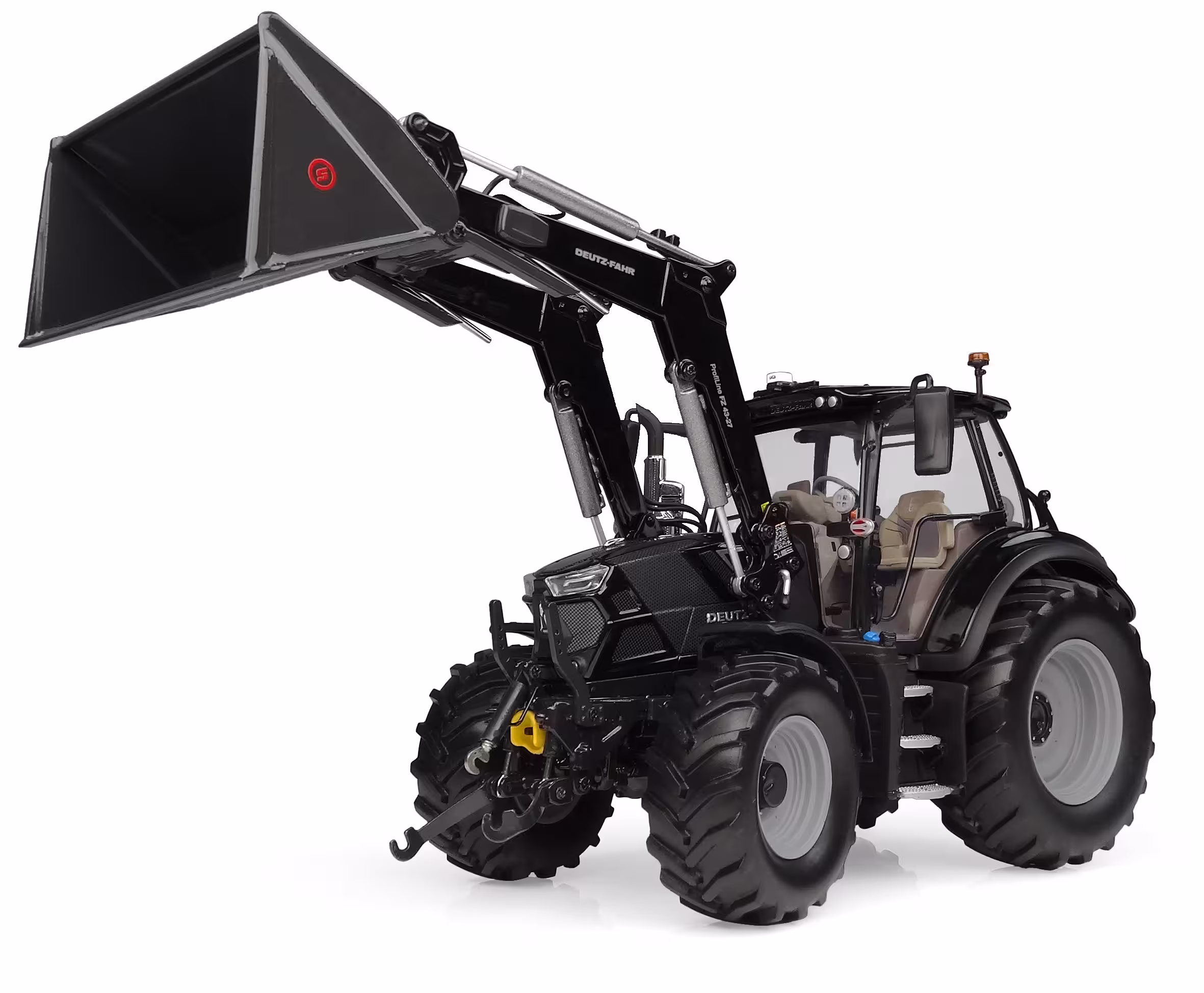 MA76629-1 Artikelname: Deutz-Fahr 6150.4 TTV Warrior mit Stoll FZ 43-27 Frontlader Municipal version Originalhersteller: Deutz-Fahr Modelltyp: 6150.4 von Universal Hobbies im Maßstab: 1:32 Hersteller-Nr: UH6862