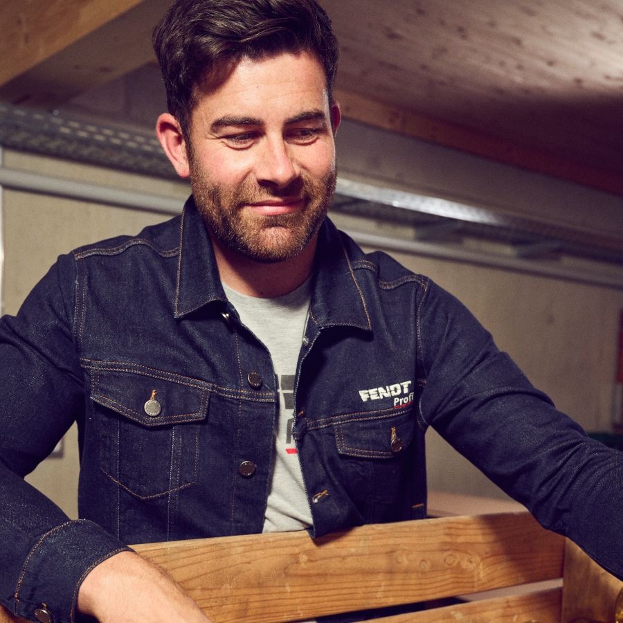 Fendt Profi Denim Arbeitsjacke