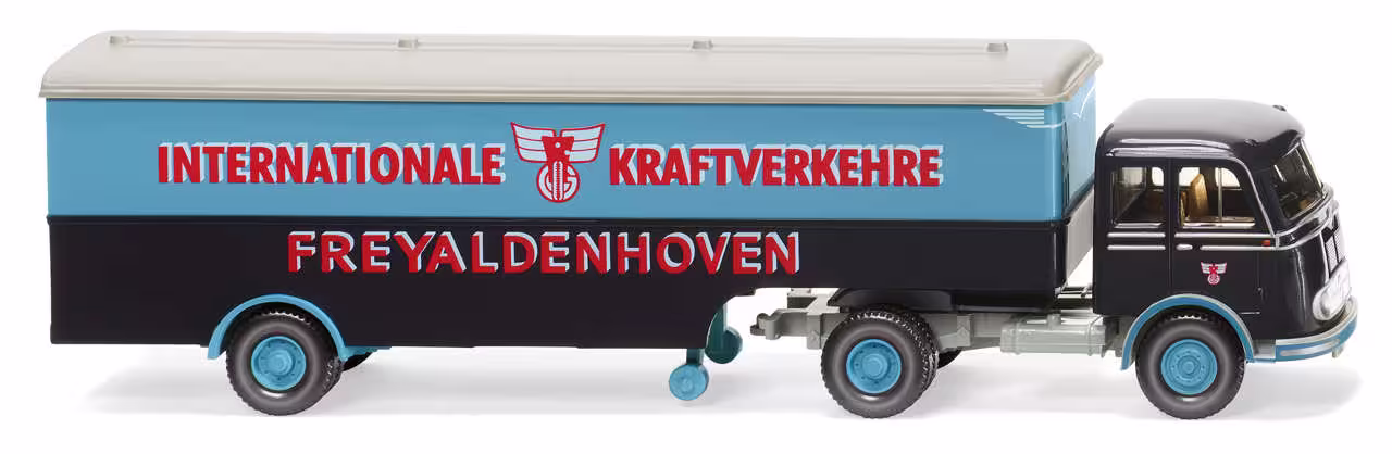 MB Pullmann Freyaldenhoven Koffersattelzug Modell von WIKING 1:87 eilbote-onlineshop - Agrarfox