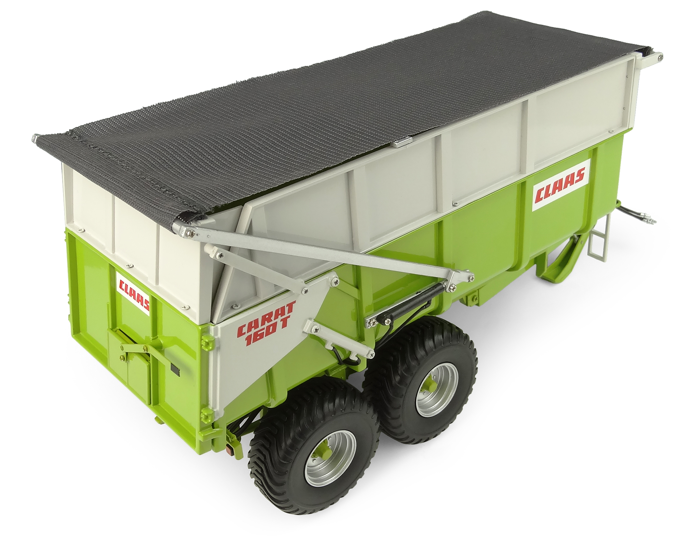 Claas Carat 160T mit hydraulischer Rollplane Modell von Universal Hobbies 1:32