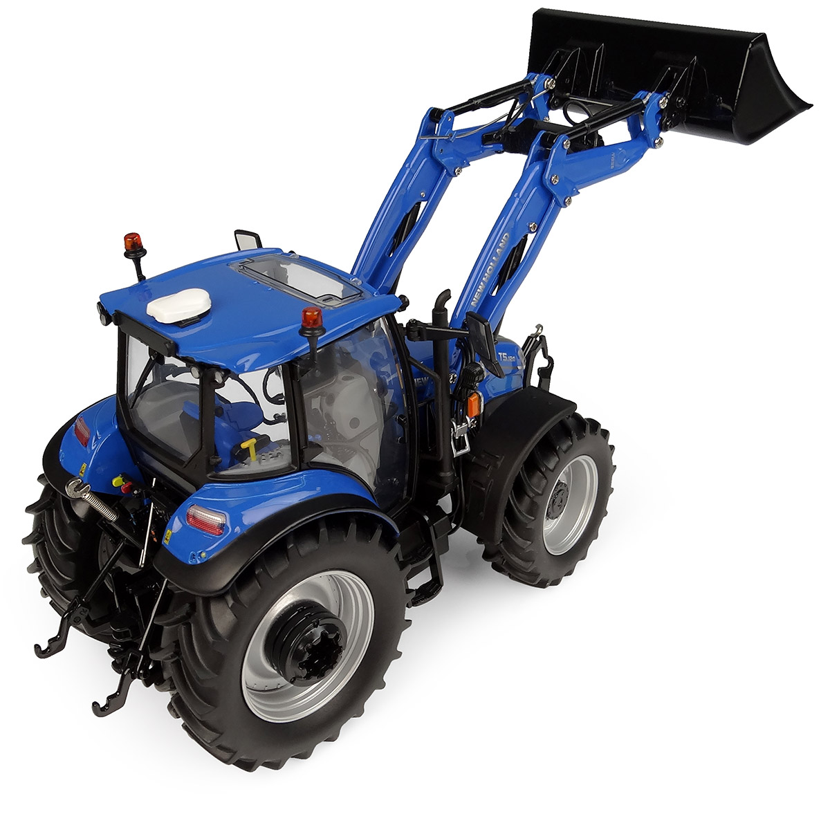 New Holland T5.120 mit 655LU Frontlader (2025) Modell von Universal Hobbies 1:32