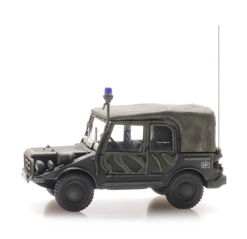 Bundeswehr DKW Munga F91/4 Oliv Feldjäger Modell von Artitec 1:87