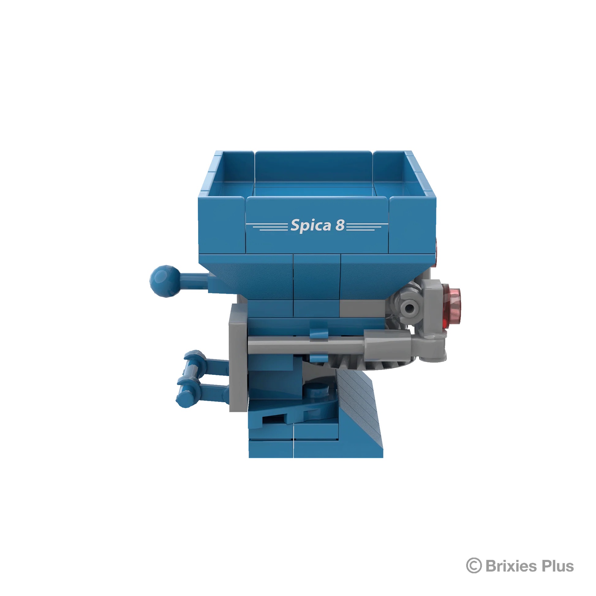 BRIXIES Plus Lemken Spica 8 Modell von Brixies Plus 1:32