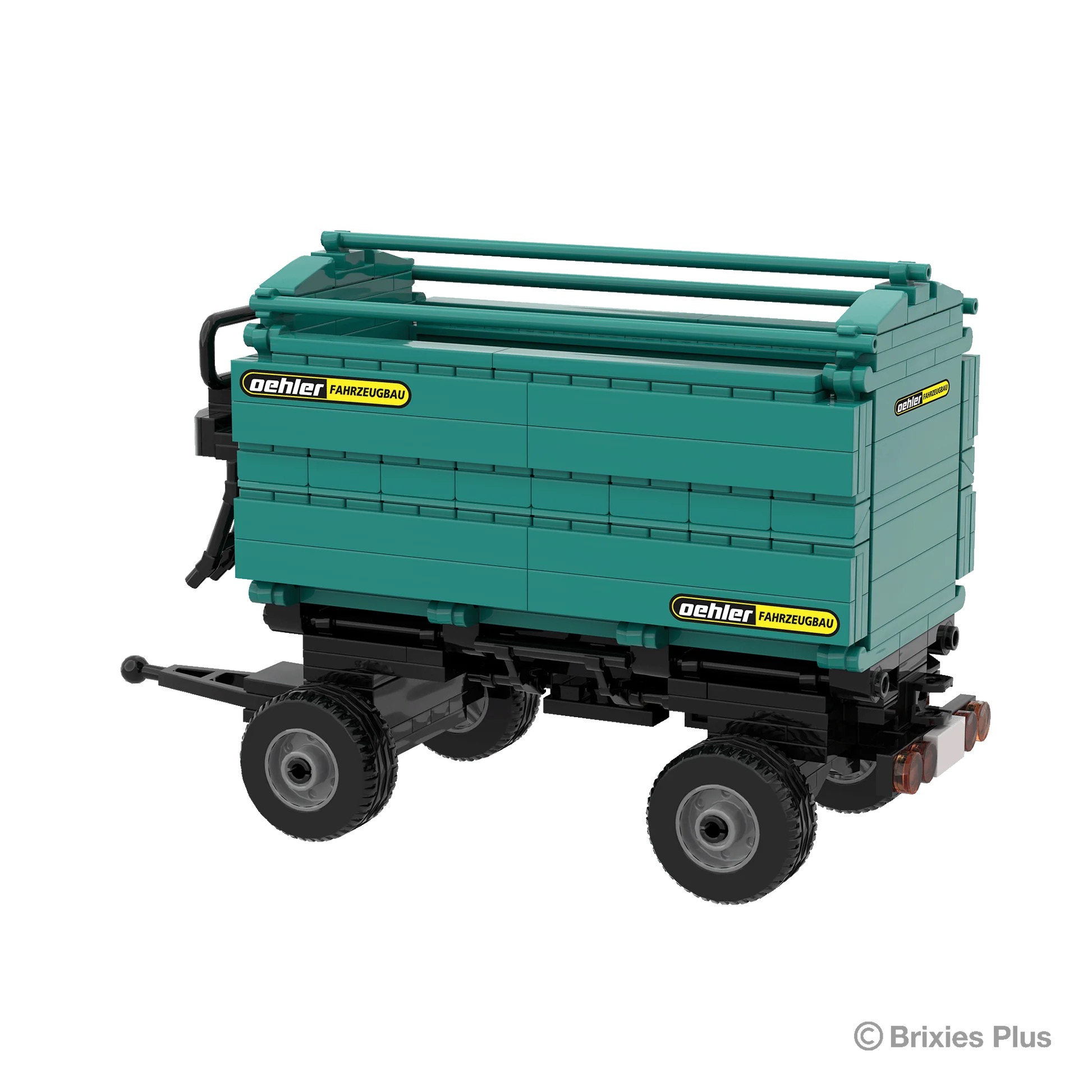 Oehler Anhänger ZDK 160 BRIXIES Plus Klemmbausteine Modell von Brixies Plus 1:32
