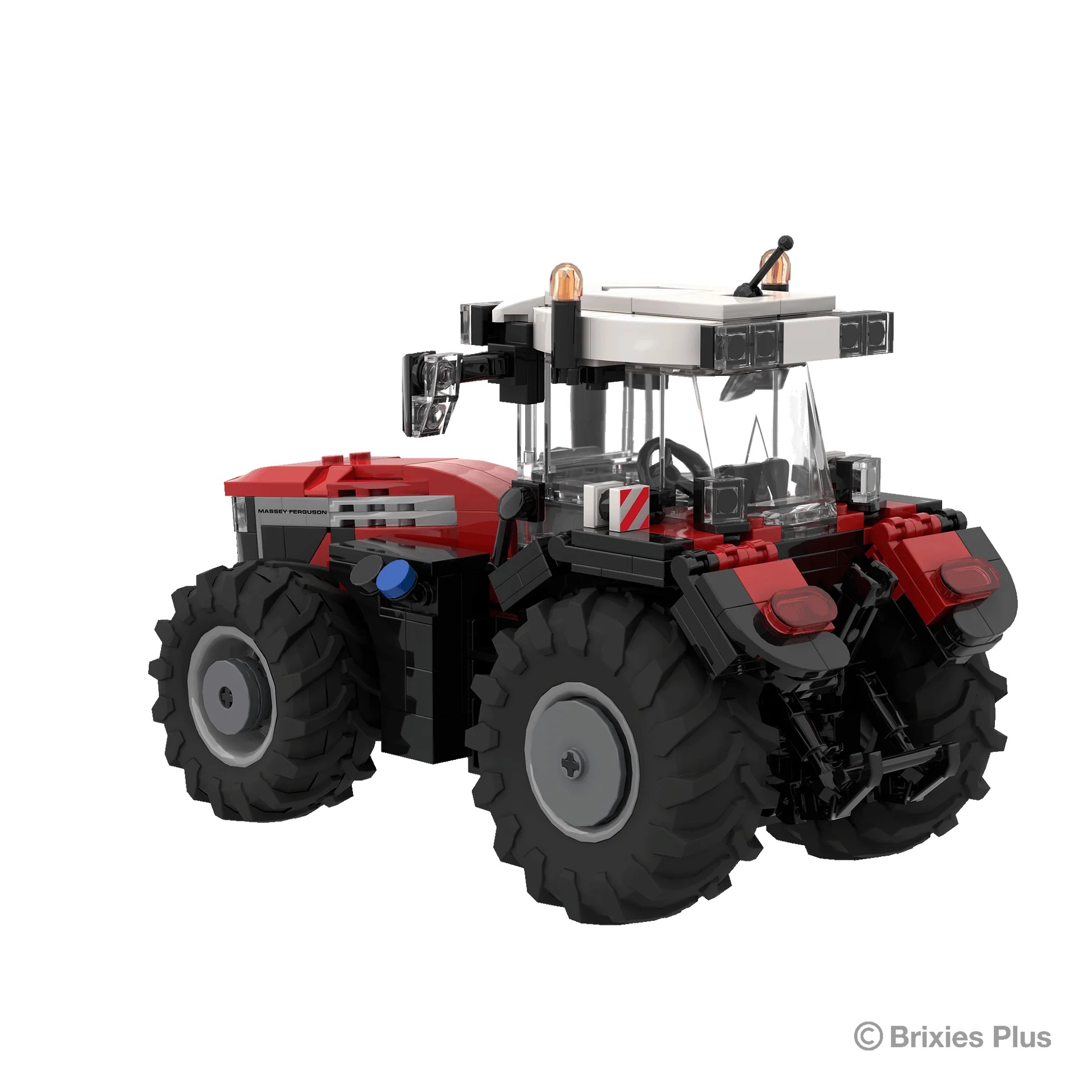 Massey Ferguson 9S BRIXIES Plus Klemmbausteine Modell von Brixies Plus 1:32
