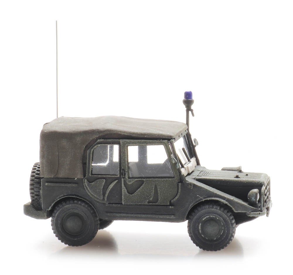 Bundeswehr DKW Munga F91/4 Oliv Feldjäger Modell von Artitec 1:87