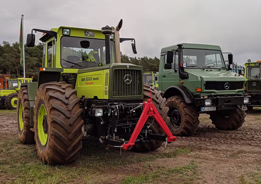MB trac 1800 intercooler und Unimog 2450 Poster-1