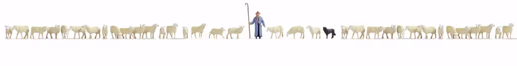 XL-Set Schafe und Schäfer 37 Figuren-1